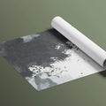 Abstract Gray Cloud Mural Wallpaper Textured Urban Grunge Mural Wallpaper - room preview 03
