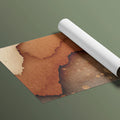 Abstract Torn Paper Mural Wallpaper — Warm Earthy Tones Mural Wallpaper - room preview 03