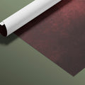 Deep Crimson Gradient Mural Wallpaper — Rustic Concrete Finish Mural Wallpaper - room preview 03