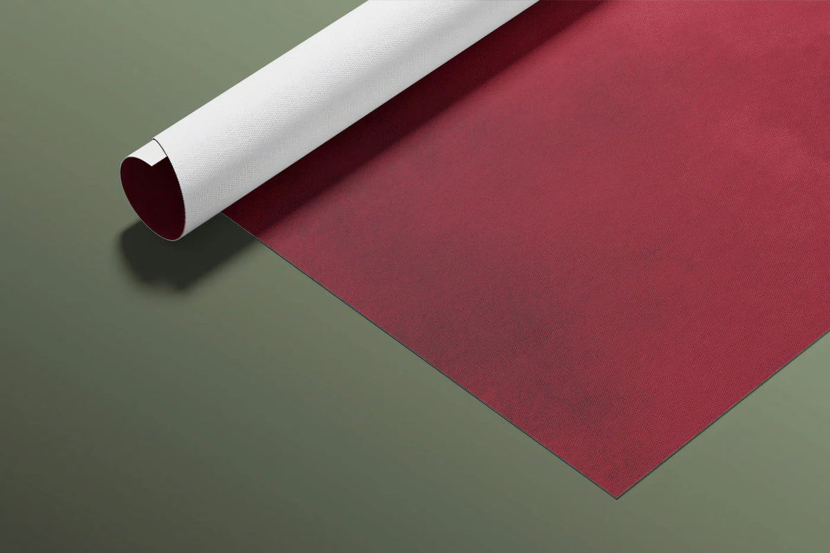 Crimson Cloud Mural Wallpaper — Rich Abstract Texture Mural Wallpaper - room preview 03