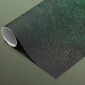 Deep Forest Green Concrete Mural Wallpaper — Textured Wall Finish Mural Wallpaper - room preview 03
