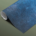 Deep Ocean Concrete Mural Wallpaper — Moody Industrial Texture Mural Wallpaper - room preview 03