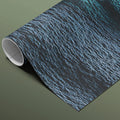 Stormy Ocean Abstract Mural Wallpaper — Textured Coastal Design Mural Wallpaper - room preview 03