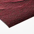 Sculptural Wavy Plaster Mural Wallpaper in Deep Burgundy Mural Wallpaper - room preview 03