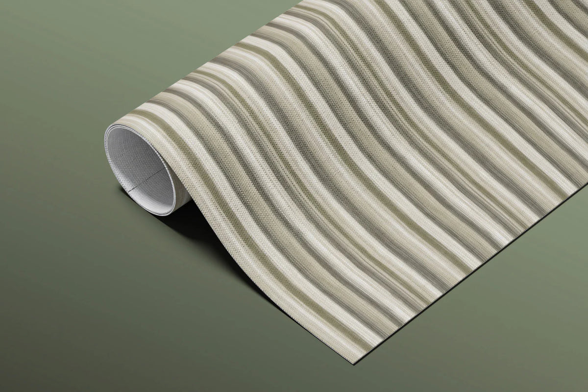 Horizontal Linear Stripe Mural Wallpaper — Minimalist Texture Mural Wallpaper - room preview 03