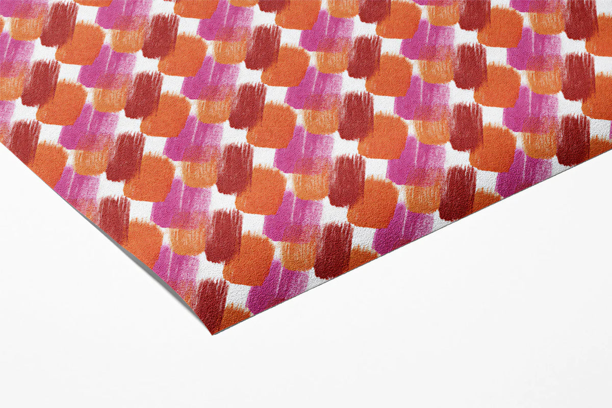 Abstract Brushstroke Mural Wallpaper — Vibrant Diagonal Texture Mural Wallpaper - room preview 03