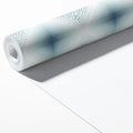 Geometric Diamond Mural Wallpaper — Modern Pixelated Blue Pattern Mural Wallpaper - room preview 03