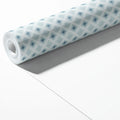 Geometric Diamond Mural Wallpaper — Soft Blue Minimalist Pattern Mural Wallpaper - room preview 03