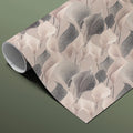 Abstract Calla Lily Mural Wallpaper — Soft Modern Pattern Mural Wallpaper - room preview 03