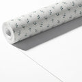 Minimalist Botanical Mural Wallpaper — Dainty Navy Leaf Pattern Mural Wallpaper - room preview 03