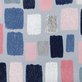 Modern Abstract Mural Wallpaper Painterly Geometric Blocks Mural Wallpaper - room preview 03
