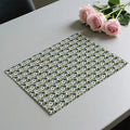 Impressionist Floral Mural Wallpaper in Sage and Ochre Mural Wallpaper - room preview 03