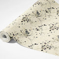 Dandelion Seed Head Mural Wallpaper — Minimalist Botanical Sketch Mural Wallpaper - room preview 03