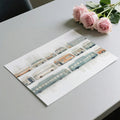 Vintage Bus Fleet Mural Wallpaper — Retro City Transit Design Mural Wallpaper - room preview 03
