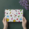 Childhood Doodle Sketch Mural Wallpaper —Whimsical Hand-Drawn Motifs Mural Wallpaper - room preview 03