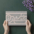 Road Map & Village Houses Mural Wallpaper — Minimalist Play Map Mural Wallpaper - room preview 03