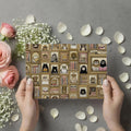 Academic Animal Portrait Mural Wallpaper — Dark Academia Aesthetic Mural Wallpaper - room preview 03