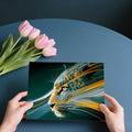 Jaguar Motion Speed Mural Wallpaper — Contemporary Kinetic Art Mural Wallpaper - room preview 03