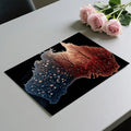 Australia Continental Fire and Ice Mural Wallpaper — Graphic Design Mural Wallpaper - room preview 03