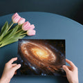Galactic Spiral Core Mural Wallpaper — Deep Space Celestial Art Mural Wallpaper - room preview 03