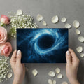 Cosmic Vortex Mural Wallpaper — Deep Space Abstract Wall Art Mural Wallpaper - room preview 03