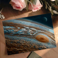 Gas Giant Storm Mural Wallpaper — Cosmic Swirl Texture Mural Wallpaper - room preview 03
