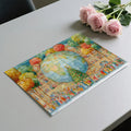 Global Holiday Celebration Mural Wallpaper — Whimsical Watercolor Art Mural Wallpaper - room preview 03