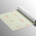 Reindeer and Candy Cane Mural Wallpaper — Soft Festive Whimsy Mural Wallpaper - room preview 03
