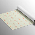 Micro Reindeer and Candy Cane Mural Wallpaper — Whimsical Holiday Mural Wallpaper - room preview 03