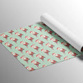 Mini Santa and Candy Cane Mural Wallpaper — Whimsical Holiday Mural Wallpaper - room preview 03