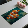 Clownfish and Sea Anemone Mural Wallpaper — Oil Painting Style Mural Wallpaper - room preview 03