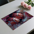Macro Clownfish and Anemone Mural Wallpaper — Surreal Floral Art Mural Wallpaper - room preview 03