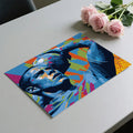 Dynamic Footballer Pop Art Mural Wallpaper — Vivid Graphic Portrait Mural Wallpaper - room preview 03