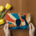 Victory Silhouette Mural Wallpaper — Retro Sports Art Motif Mural Wallpaper - room preview 03