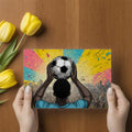 Stadium Victory Mural Wallpaper — Pop Art Soccer Celebration Mural Wallpaper - room preview 03