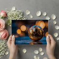 Golden Soccer Ball Bokeh Mural Wallpaper — Cinematic Sport Design Mural Wallpaper - room preview 03