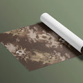 Distressed Sepia Soccer Mural Wallpaper — Grunge Sports Pattern Mural Wallpaper - room preview 03