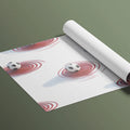 Soccer Ball Ripple Mural Wallpaper — Modern Graphic Sports Pattern Mural Wallpaper - room preview 03