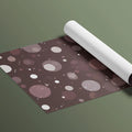 Dark Bokeh Dot Mural Wallpaper — Abstract Geometric Decor Mural Wallpaper - room preview 03