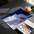 Snowboarder Carving Powder Mural Wallpaper — High-Impact Action Art Mural Wallpaper - room preview 03
