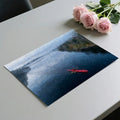 Red Kayak Forest River Mural Wallpaper Aerial View, Oil Painting, Moody Tones, Natural Landscape Mural Wallpaper - room preview 03