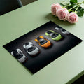 Hypercar Lineup Mural Wallpaper — Automotive Oil Painting Style Mural Wallpaper - room preview 03