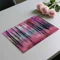 Abstract Magenta Forest Mural Wallpaper — Surreal Watercolor Landscape Mural Wallpaper - room preview 03