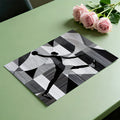 Basketball Dunk Geometric Mural Wallpaper — Dynamic Monochrome Mural Wallpaper - room preview 03