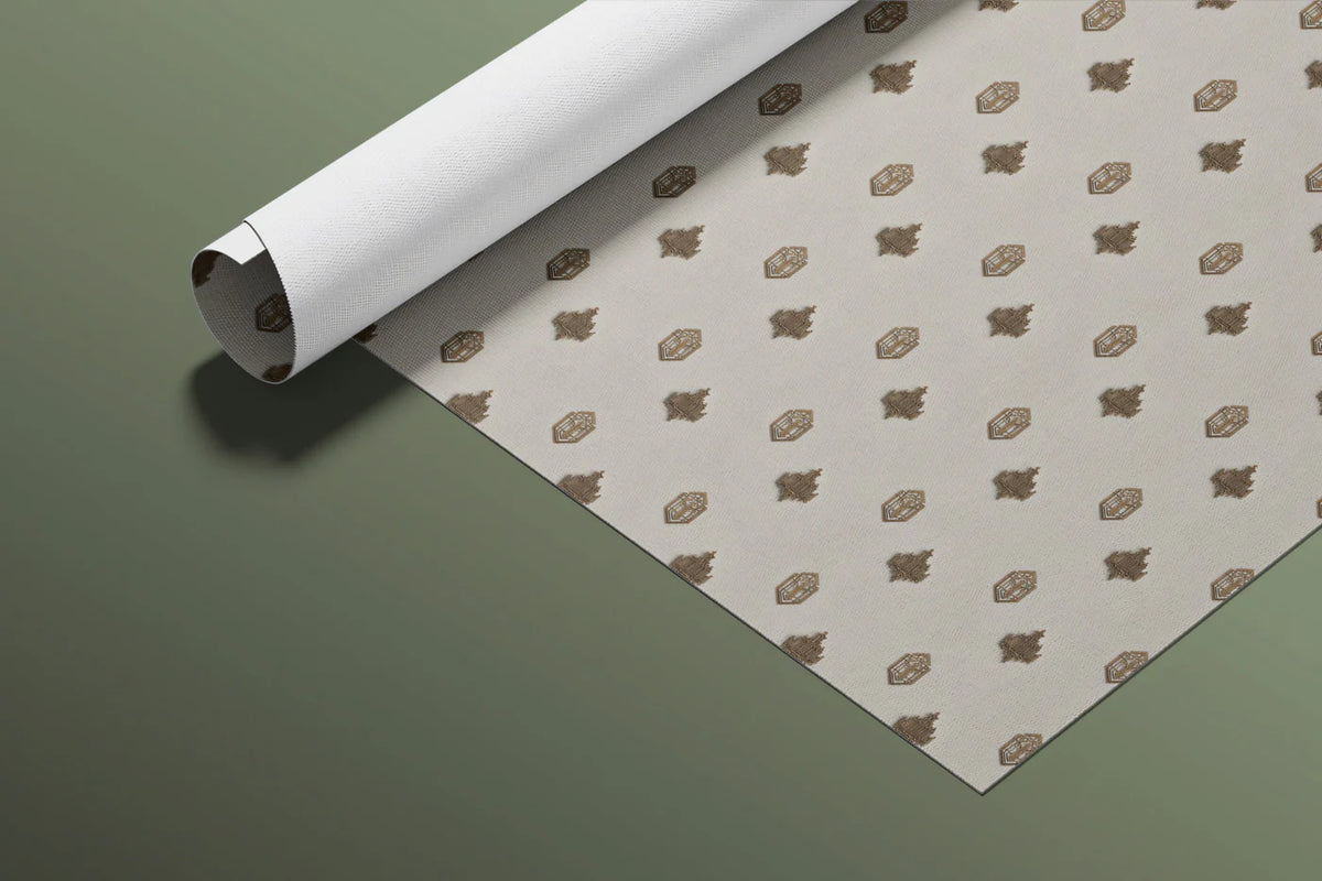 Playing Card Icon Mural Wallpaper — Minimalist Geometric Print Mural Wallpaper - room preview 03