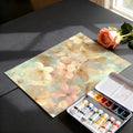 Watercolor Spring Blossom Mural Wallpaper — Soft Pastel Floral Mural Wallpaper - room preview 03