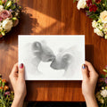 Koala Line Art Mural Wallpaper — Minimalist Monochrome Portrait Mural Wallpaper - room preview 03