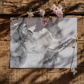 Abstract Canine Profile Mural Wallpaper — Modern Fine Line Art Mural Wallpaper - room preview 03