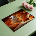 Abstract Grotto Mural Wallpaper — Impasto Oil Painting Style Mural Wallpaper - room preview 03