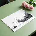 Snail Temple Procession Mural Wallpaper — Surreal Ink Illustration Mural Wallpaper - room preview 03